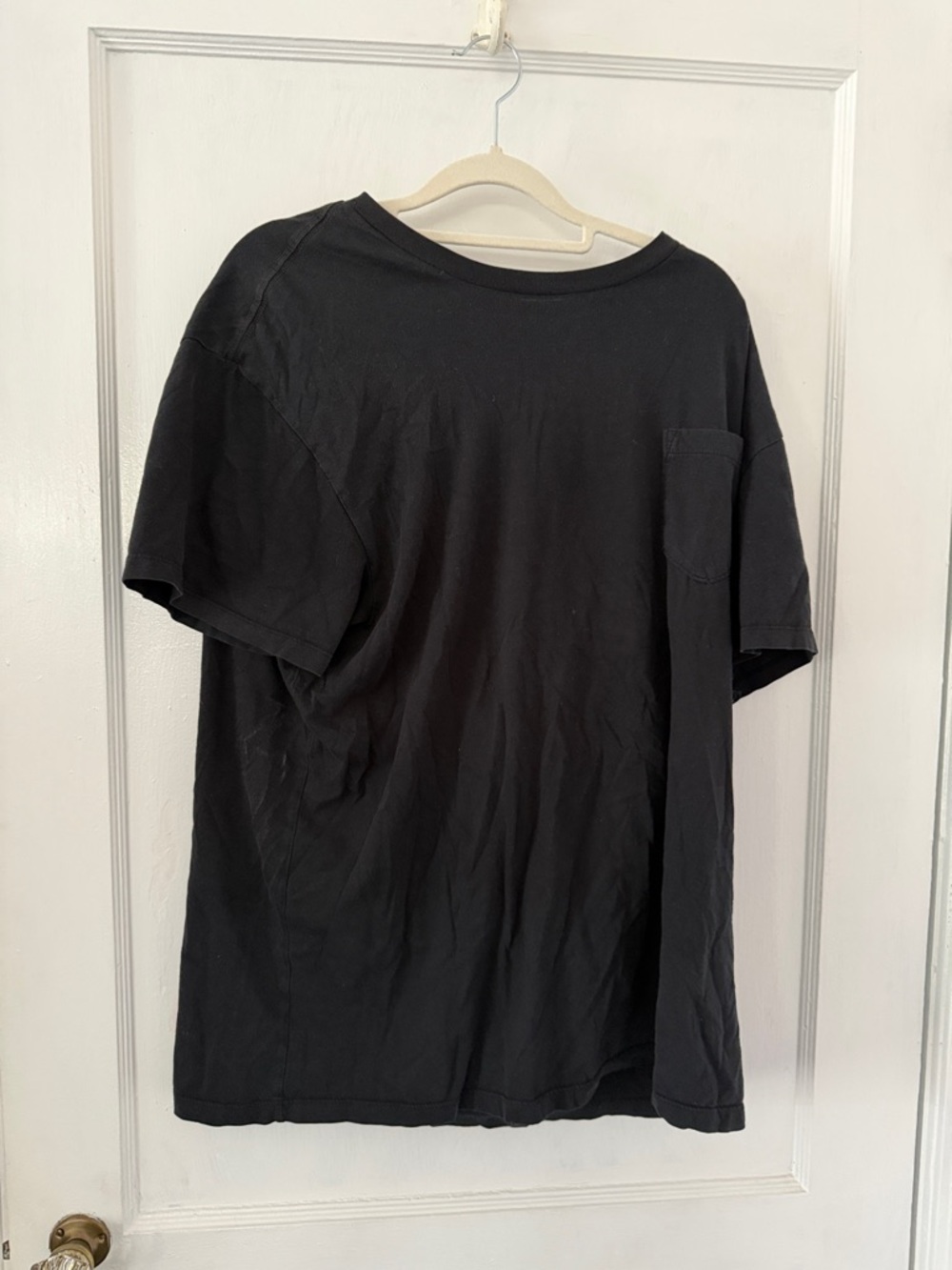 Old Navy Black Short-Sleeve Pocket Tee - Men's